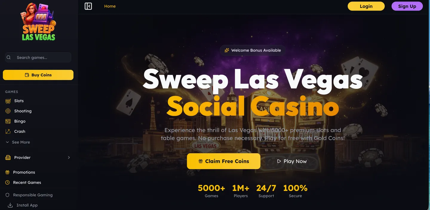Sweep Las Vegas lobby, captured by our team